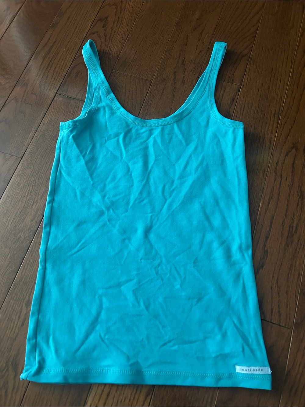 Mari Dade Teal Green Tank Top